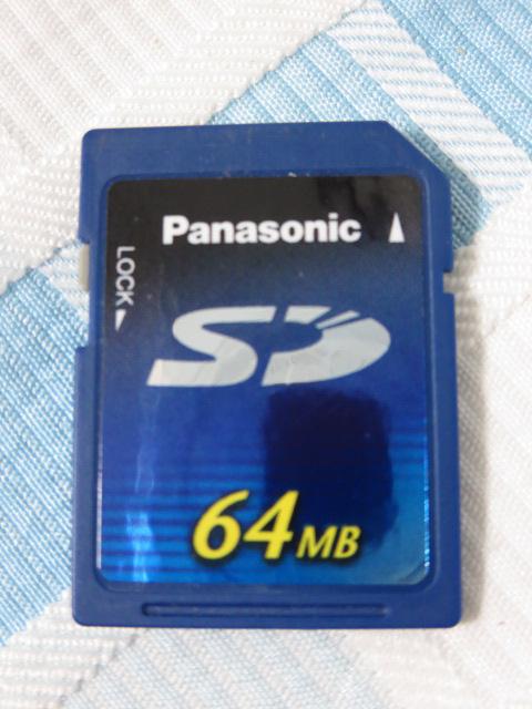 Panasonic SD[J[h 64MB RP-SD064B ̎ʐ^1