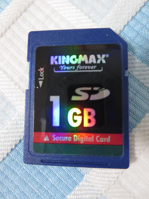 KINGMAX SD[J[h 1GB ̎ʐ^1