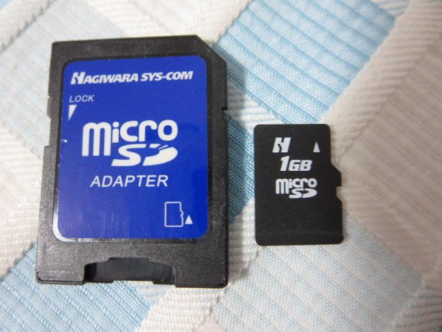 Hagiwara Sys-com microSDJ[h 1GB A_v^t ̎ʐ^1