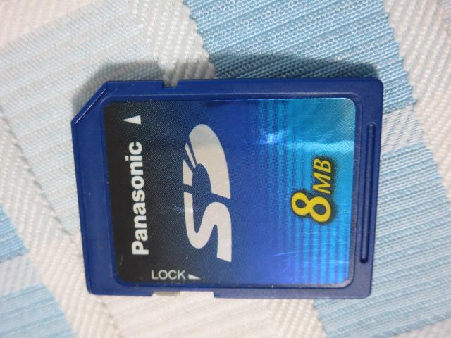 Panasonic SD[J[h 8MB ̎ʐ^1