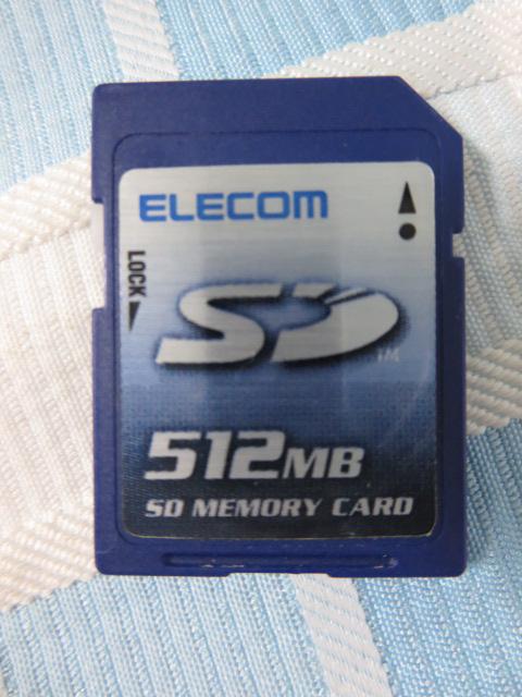 ELECOM SDJ[h 512MB ̎ʐ^1