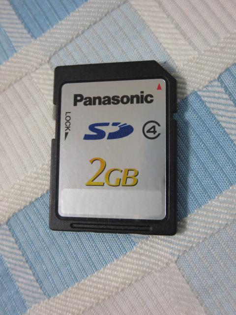 Panasonic SD[J[h 2GB Class4 RP-SDP02G ̎ʐ^1