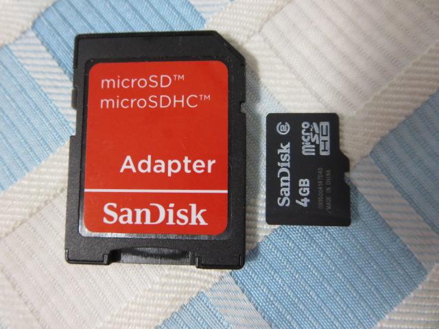 SanDisk microSDJ[h/microSDHC 4GB CLASS2 ̎ʐ^1