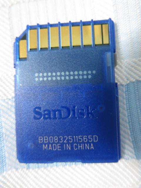 SanDisk SD[J[h 1GB Class2 ̎ʐ^2