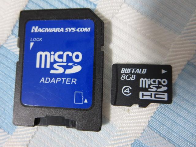 BUFFALO microSD[J[h 8GB Class4/A_v^t ̎ʐ^1