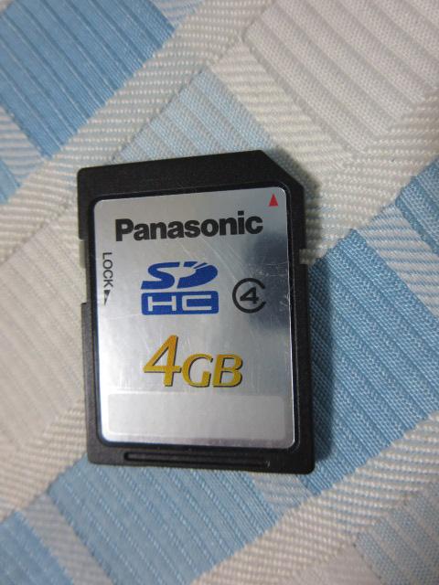 Panasonic SDJ[h SDHC 4GB CLASS4 ̎ʐ^1