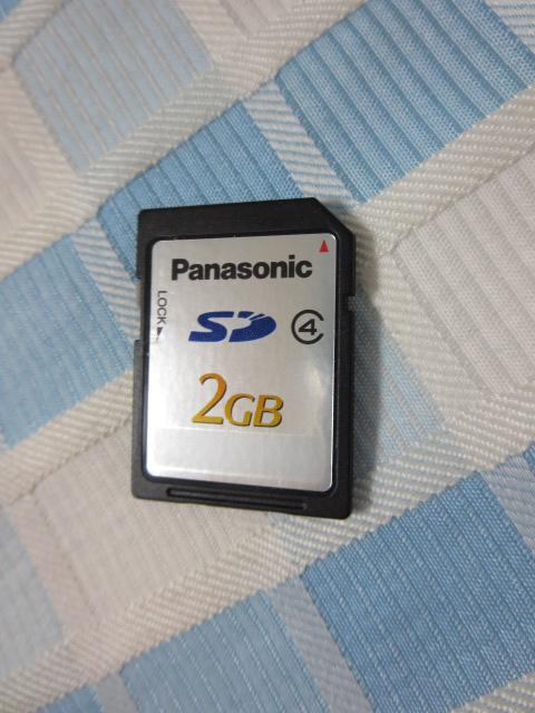 Panasonic SD[J[h 2GB Class4 RP-SDP02G ̎ʐ^1