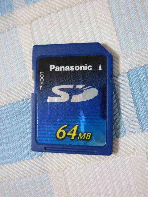 Panasonic SD[J[h 64MB RP-SD064B ̎ʐ^1