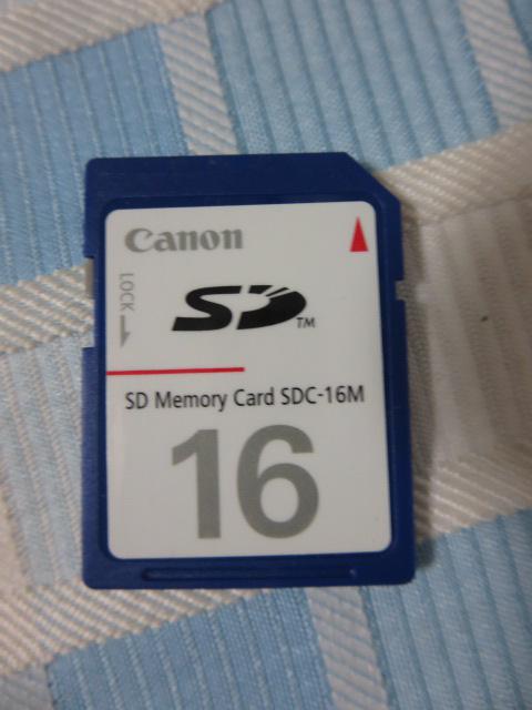 Canon SD[J[h 16MB SDC-16M ̎ʐ^1