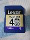 Lexar SD[J[h/SDHC 4GB Class2̃TlC
