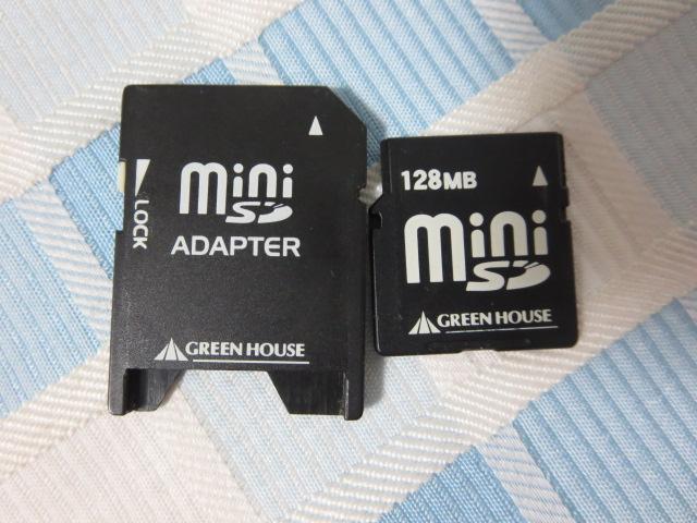 GREEN HOUSE miniSDJ[h 128MB/A_v^t ̎ʐ^1