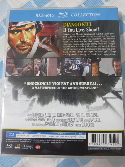 Blu-ray p̃WS/DJANGO KILL ̎ʐ^2